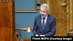 Министр иностранных дел Финляндии Пекка Хаависто