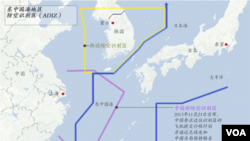 中日韓東中國海防空識別