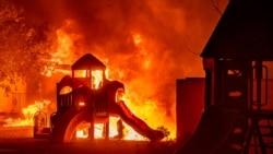 大火燒毀了洛杉磯的學校並摧毀了戶外教育聖地