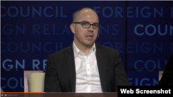 美国国家情报总监办公室下属的情报高级研究计划署（IARPA）前主任杰森·马西尼（Jason Matheny）（网络截屏）