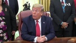 特朗普表示美國和港人站在一起