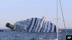 意大利觸礁遊輪上救出第三名生還者