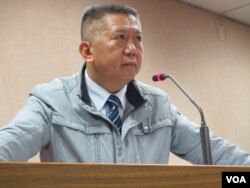 台灣執政黨國民黨立委楊應雄(美國之音張永泰拍攝)