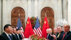 特朗普與習近平2018年12月1日在布宜諾斯艾利斯共進晚餐時國務卿蓬佩奧和時任國家安全顧問博爾頓都在場。