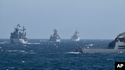 Военно-морские учения НАТО в Черном море. Март 2015 г.