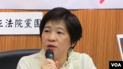 台聯黨立委 黃文玲 (美國之音記者張永泰拍攝)