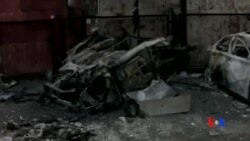 2015-01-25 美國之音視頻新聞: 烏克蘭星期日悼念馬里烏波爾襲擊遇難者