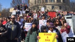 數十萬人參加美國首都華盛頓“為生命遊行”反槍支暴力集會