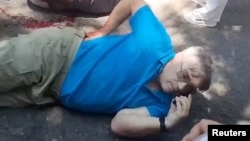 中国东北吉林省星期一(6月10日)发生一起公园持刀伤人事件，四名在中国工作的美国艾奥瓦州康奈尔学院教师被刺伤。（路透社转发）