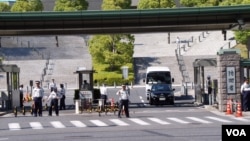 資料照：日本防衛省大門