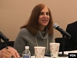 战略与国际研究中心中国权力项目主任葛莱仪 (美国之音钟辰芳拍摄)