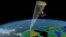 美國太空總署發射的衛星SMAP ，主要觀察水的循環 。 (NASA 網頁圖片）