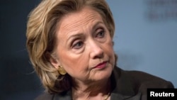 前美國國務卿希拉里·克林頓（資料照）