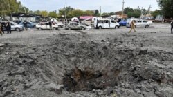 烏克蘭平民車隊遇襲二十多人喪生 俄軍戰場失利加緊兼併鬧劇