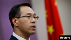 中國商務部發言人高峰。