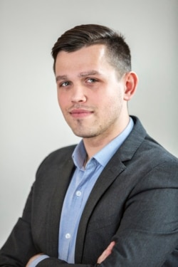 位於布拉提斯拉瓦的斯洛伐克智庫“中歐亞洲研究中心”（CEIAS）執行長師馬傑（Matej Šimalčík）(照片提供：師馬傑)