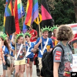 华盛顿举办年度同志自豪游行