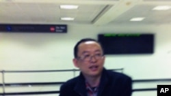 中國異議作家余杰抵達美國首都華盛頓