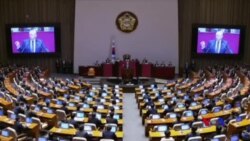 川普在南韓國會演講 稱以實力與北韓謀和平