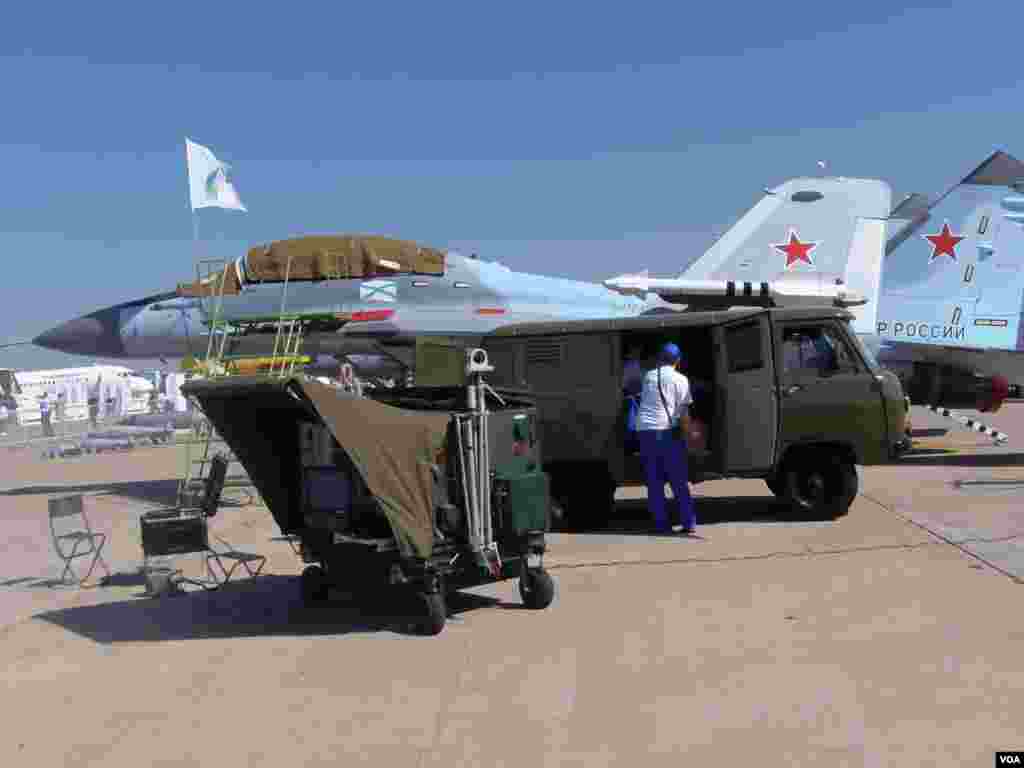 俄罗斯为印度研制，在航空母舰上起降的米格-29舰载战斗机。这种战斗机同样装备俄罗斯海军。