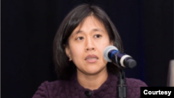 拜登提名華裔律師戴琦(Katherine Tai)任美國貿易代表。(戴琦資料照)