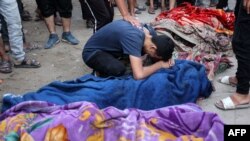 以色列攻擊加沙一所學校至少打死80人。(2024年8月10日)