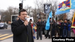 世界維吾爾大會（World Uyghur Congress）秘書長多力坤·艾沙。（資料圖片）