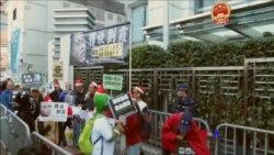 聖誕日香港人權活動人士紀念劉曉波