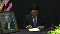 2018-08-31 美國之音視頻新聞: 越南各界人士緬懷麥凱恩