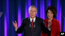 現任共和黨領袖麥康奈爾連任參議員成功