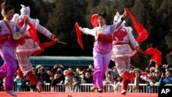 中國迎接新年蛇年