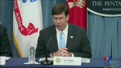 陸軍部長埃斯珀接任美國代理防長視中國為長遠最大挑戰