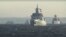 俄中海軍在日本海舉行聯合軍演。（2021年10月18日）