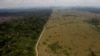 FILE - In this Sept. 15, 2009 file photo, a deforested area is seen near Novo Progresso in Brazil's northern state of Para. Deforestation in Brazil's Amazon rainforest has dropped to its lowest level in 24 years, the government said Tuesday, Nov. 27, 201