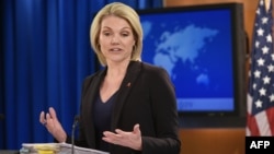 美國國務院發言人諾爾特 (資料照片)