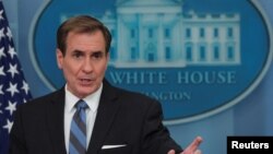 白宫国安会战略沟通协调人约翰·科比 -资料照