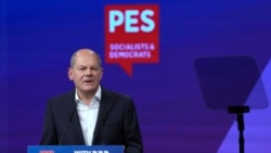 德國總理呼籲歐盟改革並有更多的軍事自治