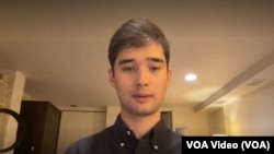 《間諜與謊言》一書作者、澳大利亞戰略政策研究所高級分析師周安瀾(Alex Joske) （美國之音視頻採訪截圖）