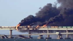 俄羅斯宣佈拘捕八名克里米亞大橋爆炸案疑犯 烏克蘭稱其“一派胡言”