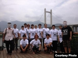 各地訪民聲援被刑事拘留的吳淦( 參與圖片 )