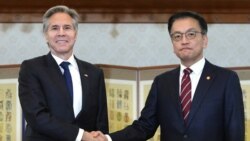 北韓在布林肯訪問首爾時試射中程飛彈