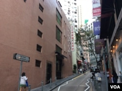 香港一間同鄉基督教堂（美國之音記者申華拍攝）