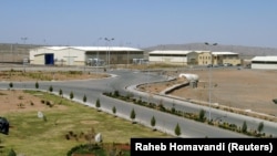 距離伊朗首都德黑蘭以南250公里的納坦茲核設施。（資料圖片）