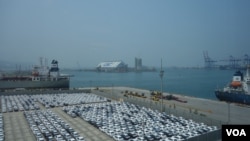 台北港 (美國之音張佩芝 拍攝)