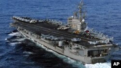 美軍的里根號核動力航母