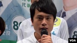 香港民主黨立法會超級區議會候選人鄺俊宇 (資料圖片)