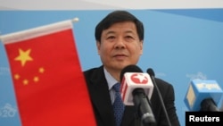 中国财政部副部长朱光耀在G20峰会期间的一次通报会上讲话（2013年9月5日）