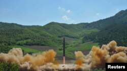 2017年7月4日北韓宣布成功地試驗一枚洲際彈道導彈。