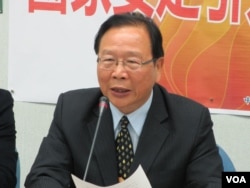 台灣在野黨國民黨立委林德福 (美國之音張永泰拍攝)