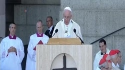 教宗在國家朝聖地大教堂為塞拉神父封聖